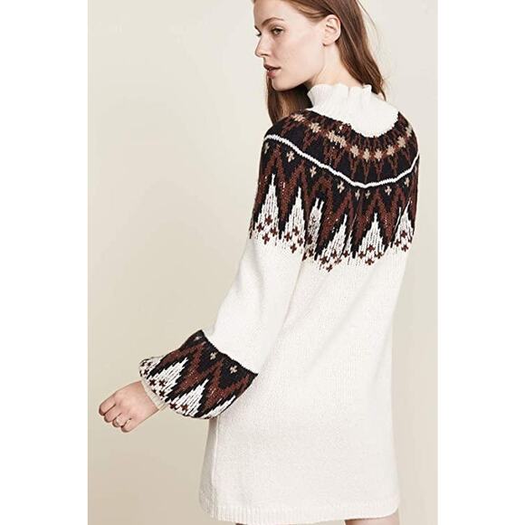 Free People Scotland Oversized Sweater Dress - New Small - Picture 3 of 15